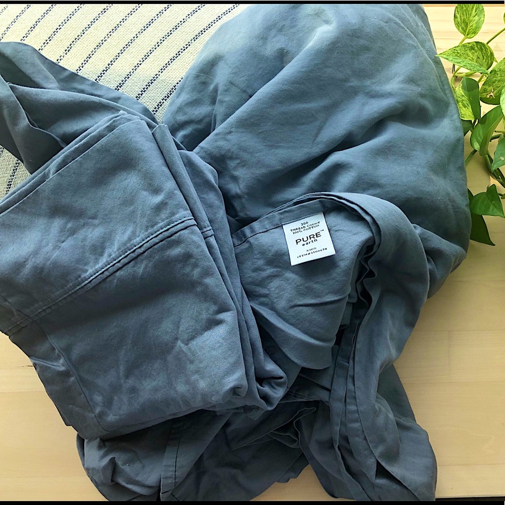 Pure Earth Organic King Sheet Set